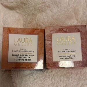 Laura Geller Baked Foundation Duo - Color Correcting & Illuminating